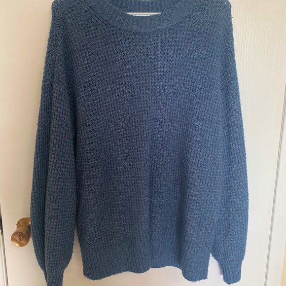 American Eagle, Blue Knit, Medium